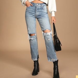 Free People Light Wash Jeans